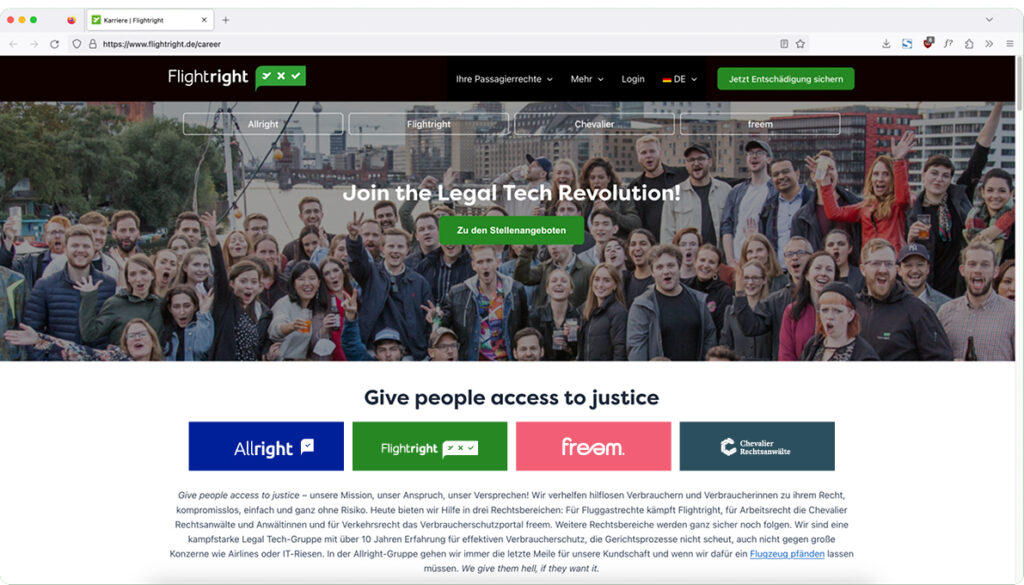 Beispiele für Tandemkommunikation – Karriereportal